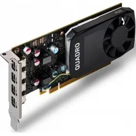 VGA PNY NVIDIA Quadro P620, 2 GB GDDR5/128-bit, PCI Express 3.0 x16, DP 1.4x4, 4xminiDisplayPort - DVI-D (VCQP620V2ATX) [VCQP620DVIV2BLK-1] OEM