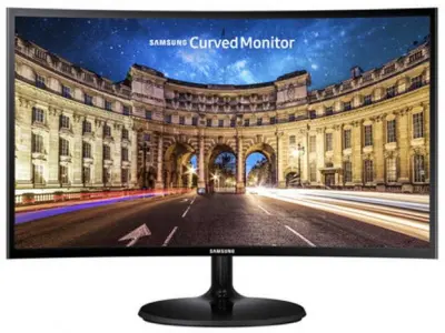 Монитор Samsung 23.5" C24F390FHR черный VA LED 4ms 16:9 HDMI матовая 3000:1 250cd 178гр/178гр 1920x1080 60Hz VGA FHD 3.3кг