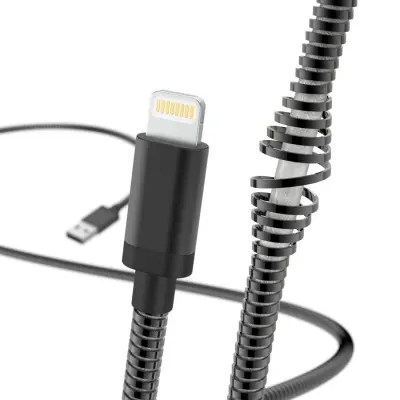 Кабель Hama 00183339 USB (m)-Lightning (m) 1.5м черный