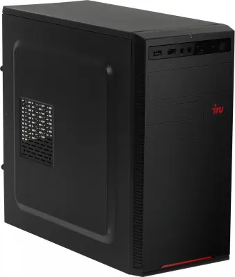 ПК IRU Game 510H4SE MT i5 10400F (2.9) 16Gb SSD480Gb GTX1660Ti 6Gb Windows 10 Home Single Language 64 GbitEth 500W черный