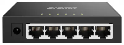 Коммутатор Digma DSW-205GE 5x1Гбит/с неуправляемый