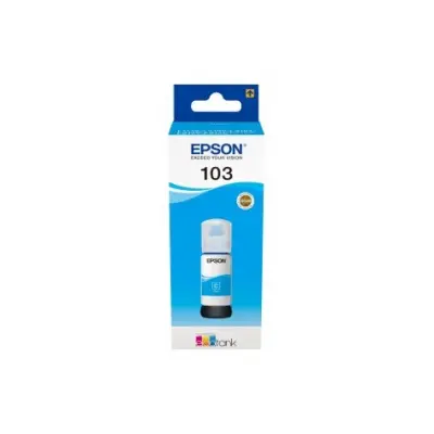 EPSON C13T00V298 Контейнер 003 с голубыми чернилами для L3210, L3216, L3256, 65 мл.