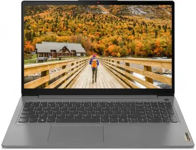Lenovo IdeaPad 3 15ITL6 [82H8005FRK] Grey 15.6" {FHD IPS i3-1115G4/4Gb/256Gb SSD/DOS}