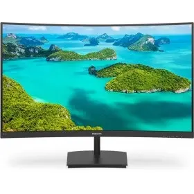 LCD PHILIPS 27" 271E1SCA(00/01) черный {VA curved 1920x1080 75Hz 8bit(6bit+FRC) 4ms 178/178 250cd 3000:1 D-Sub HDMI1.4  Adaptive-Sync 2x3W AudioOut VESA}