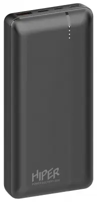 Мобильный аккумулятор Hiper MX Pro 20000 20000mAh QC PD 3A черный (MX PRO 20000 BLACK)