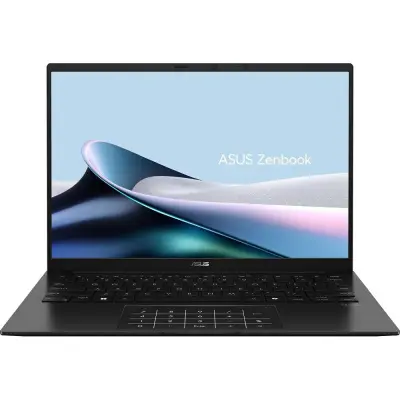 Ноутбук Asus Zenbook 14 UM3406GA-QD093X Ryzen AI 7 445 32Gb SSD1Tb AMD Radeon 840M 14" OLED WUXGA (1920x1200) Windows 11 Pro black WiFi BT Cam Bag (90NB17R1-M008W0)
