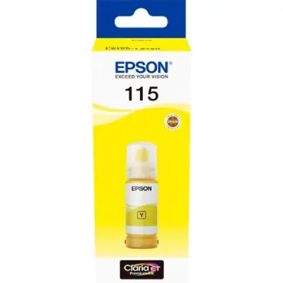 EPSON C13T07D44A  Контейнер 115 с жёлтыми чернилами для L8160/L8180