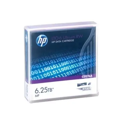 HPE C7976A, LTO-6 Ultrium 6.25TB RW Data Tape OEM