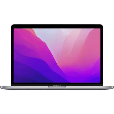 Ноутбук Apple MacBook Pro A2338 M2 8 core 8Gb SSD256Gb/10 core GPU 13.3" IPS (2560x1600) Mac OS grey space WiFi BT Cam (MNEH3LL/A)