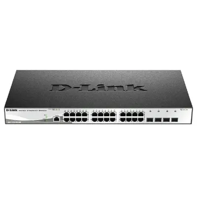 Коммутатор D-Link DGS-1210-28X/ME/C1A 24x1Гбит/с 4SFP+ управляемый