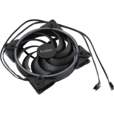 PCCooler CORONA MAX 140 FRGB Вентилятор PCCooler CORONA MAX 140 FRGB 140x140x25 мм (PWM, Addressable RGB, 40шт./кор, пит. от мат.платы и БП, 1000-1800 об/мин) Retail