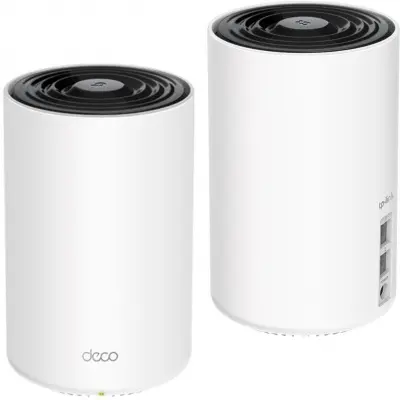 Бесшовный Mesh роутер TP-Link DECO X68(2-PACK) AX3600 10/100/1000BASE-TX белый (упак.:2шт)