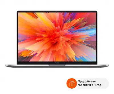 Ноутбук Xiaomi Redmibook Pro Ryzen 5 5625U 16Gb SSD512Gb AMD Radeon 14" IPS 2.5K (2560x1600) Windows 10 trial (для ознакомления) grey WiFi BT Cam (XMA2006-RJ)