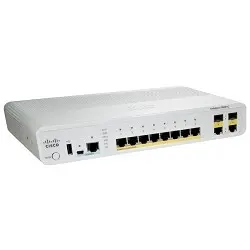 CISCO WS-C2960C-8PC-L Catalyst 2960C Switch 8 FE PoE, 2 x Dual Uplink, Lan Base