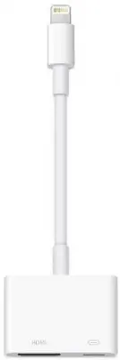 Переходник Apple Lightning Digital AV MD826ZM/A HDMI (f)-Lightning (m) белый