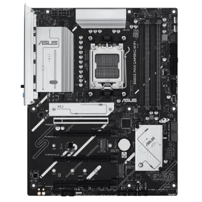 ASUS B650E MAX GAMING WIFI (Socket AM5, ATX, 4xDDR5(256GB), DP/HDMI, 1xPCIe 5.0x16/1xPCIe 4.0x16/2xPCIe 3.0x16, 2,5xLAN, 4xSATA 6Gb/s, 3xM.2, 1 x Thunderbolt, WiFi 6E, 1xType-С, 5xUSB 3.2, 2xUSB 2.0)