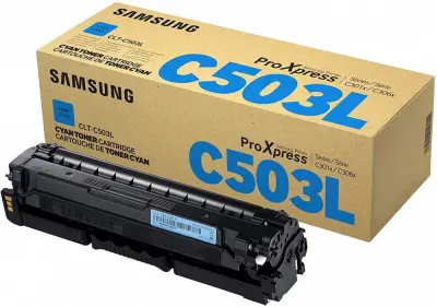 Картридж лазерный Samsung CLT-C503l SU016A голубой (5000стр.) для Samsung C3010/C3060