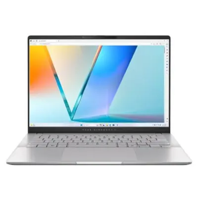 Ноутбук Asus VivoBook S14 OLED M5406WA-PP086W Ryzen AI 9 HX 370 32Gb SSD1Tb AMD Radeon 14" OLED 3K (2880x1800) noOS silver WiFi BT Cam (90NB14P1-M004N0)
