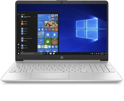 Ноутбук HP 15s-eq1275ur Athlon Silver 3050U 4Gb SSD256Gb AMD Radeon 15.6" IPS FHD (1920x1080) Windows 10 Home silver WiFi BT Cam (2X0M6EA)