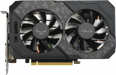Asus TUF-GTX1650-O4GD6-P-V2-GAMING NVIDIA GeForce GTX 1650 4096Mb 128 GDDR6 1635/12000 DVIx1 HDMIx1 DPx1 HDCP Ret