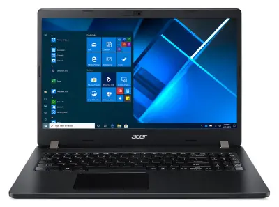 Ноутбук Acer TravelMate P2 TMP215-53-70V9 Core i7 1165G7 8Gb SSD256Gb Intel Iris Xe graphics 15.6" IPS FHD (1920x1080) Windows 10 Professional black WiFi BT Cam
