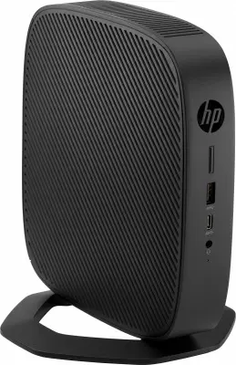 Тонкий Клиент HP t540 Ryzen R1305G (1.5) 8Gb SSD64Gb Vega 3 Windows 10 IoT Enterprise 64 GbitEth 45W kb мышь черный