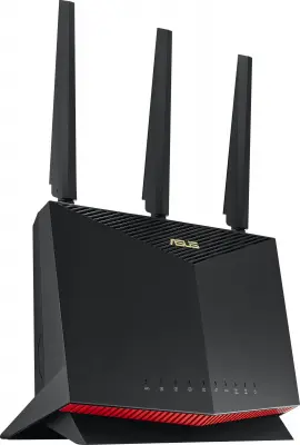 Роутер беспроводной Asus RT-AX86U AX5700 10/100/1000BASE-TX/4G ready черный