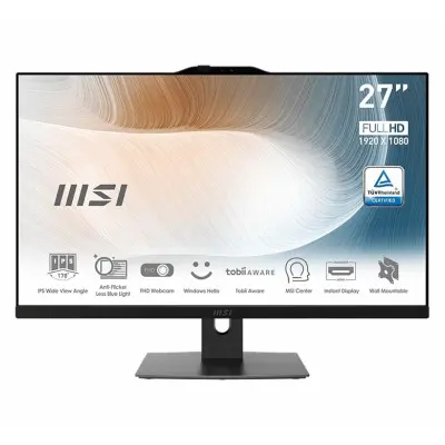 MSI Modern AM272P 12M-230RU  [9s6-af8211-230] Black 27" {FHD i7-1260P/16Gb/512Gb SSD/Iris Xe/Win 11 Pro/k+m}