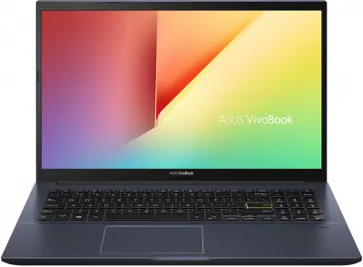 Ноутбук Asus A513EA-BQ2409 Core i5 1135G7 8Gb SSD512Gb Intel Iris Xe graphics 15.6" IPS FHD (1920x1080) noOS blue WiFi BT Cam (90NB0SG6-M37140)
