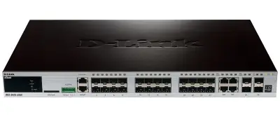 Коммутатор D-Link DGS-3620-28SC/B1AEI 20SFP 4SFP+ управляемый