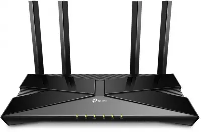 Роутер беспроводной TP-Link Archer AX20 AX1800 10/100/1000BASE-TX черный
