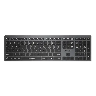 Клавиатура A4Tech Fstyler FBX50C серый USB беспроводная BT/Radio slim Multimedia (FBX50C GREY)