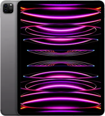 Планшет Apple iPad Pro 2022 A2764 M2 8C RAM8Gb ROM512Gb 12.9" IPS 2732x2048 3G 4G ДА iOS серый космос 12Mpix 12Mpix BT GPS WiFi Touch 9hr