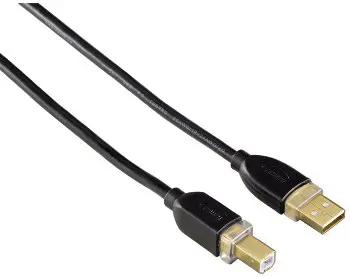Кабель Hama H-46771 00046771 USB A(m) USB B(m) 1.8м черный блистер