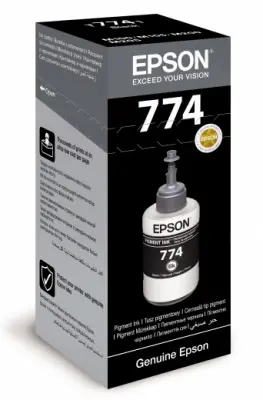 EPSON C13T77414A/C13T774198 Контейнер с черными чернилами M100, M200, M105, черный, 140мл.