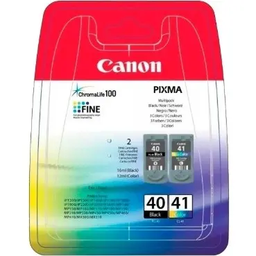 Canon PG-40/CL-41  Набор картриджей  для Pixma IP1200/1600/2200/6210D/6220D, MP150/170/450