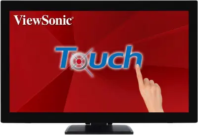 Монитор ViewSonic 27" TD2760 черный VA LED 16:9 HDMI M/M матовая 3000:1 300cd 178гр/178гр 1920x1080 D-Sub DisplayPort FHD USB Touch 7.9кг