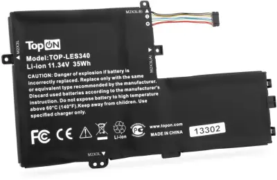 Батарея для ноутбука TopON TOP-LES340 11.34V 3086mAh литиево-ионная (103377)