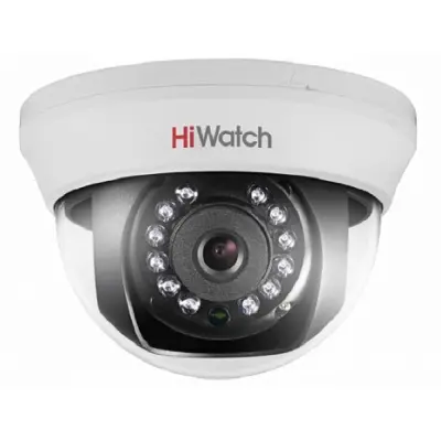 HiWatch DS-T101 (2.8 mm) Камера видеонаблюдения 2.8-2.8мм HD TVI цветная корп.:белый