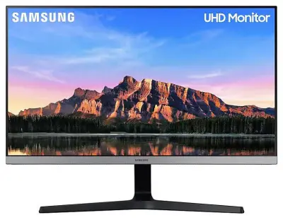 LCD Samsung 28" U28R550UQI темно-серый {IPS LED 3840x2160 16:9 HDMI матовая 1000:1 300cd 178гр/178гр DisplayPort Ultra HD 5.8кг}