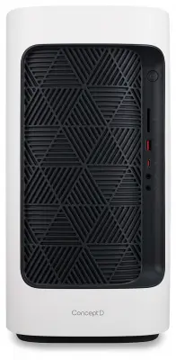 ПК Acer ConceptD CT300-52A i5 11400 (2.6) 16Gb SSD1Tb RTX3060Ti 8Gb CR Windows 11 GbitEth WiFi BT 500W белый/черный
