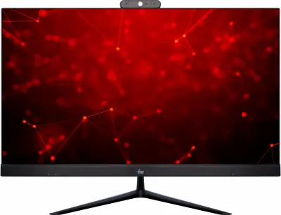 Моноблок IRU Office P2313 23.8" Full HD i3 10100 (3.6) 8Gb SSD256Gb UHDG 630 Free DOS GbitEth WiFi BT 120W Cam черный 1920x1080