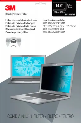 Экран защиты информации для ноутбука 3M PF140W9B (7100210599) 14" черный