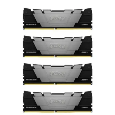 Память DDR4 4x16GB 3600MHz Kingston KF436C16RB12K4/64 Fury Renegade RTL Gaming PC4-28800 CL16 DIMM 288-pin 1.35В kit dual rank с радиатором Ret