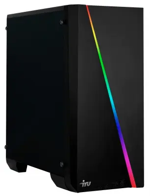 ПК IRU Home 520B4GE MT Ryzen 5 5600G (3.9) 8Gb SSD480Gb RGr Windows 10 Home Single Language 64 GbitEth 500W черный