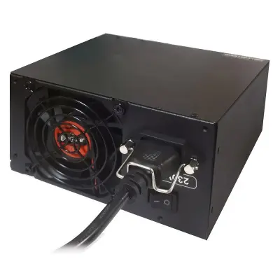 Exegate EX221641RUS-S Блок питания 500PPX RTL, ATX, SC, black, APFC, 14cm, 24p+(4+4)p PCI-E,4*IDE,5*SATA, FDD + кабель 220V с защитой от выдергивания