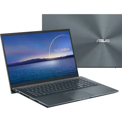 ASUS Zenbook 15 UX535LI-BN223T [90NB0RW2-M05600] Pine Grey 15.6" {FHD i7-10870H/16Gb/1Tb SSD/GTX1650Ti 4Gb/W10}