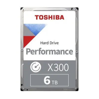 6TB Toshiba X300 (HDWR160UZSVA) {SATA 6.0Gb/s, 7200 rpm, 256Mb buffer, 3.5"}