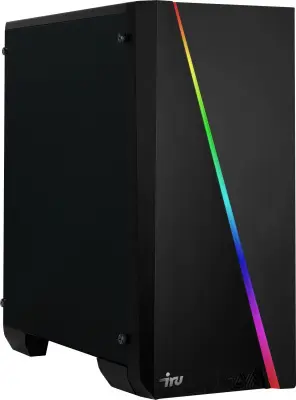 ПК IRU Home 223 MT Ryzen 3 3100 (3.6) 16Gb SSD240Gb GTX1050Ti 4Gb Windows 10 Home Single Language 64 GbitEth 400W черный