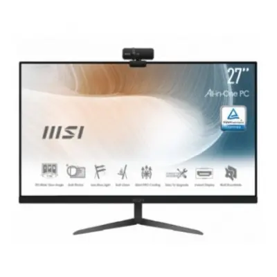 MSI Modern AM271 11M-496XRU [9S6-AF8111-678] Black 27" {FHD i5-1135G7/8Gb/256Gb SSD/DOS}